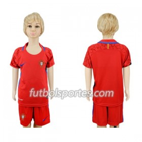 Camisetas Portugal Niño Primera Equipacion Mundial 2018